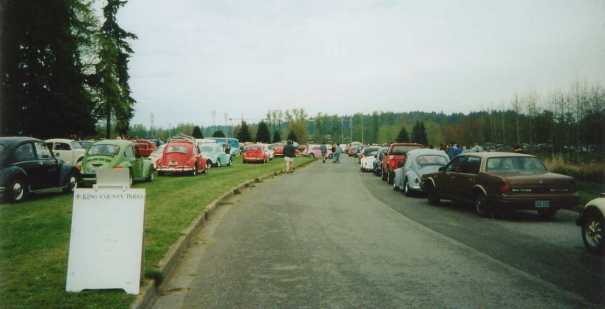 Beetle Reunion Parking