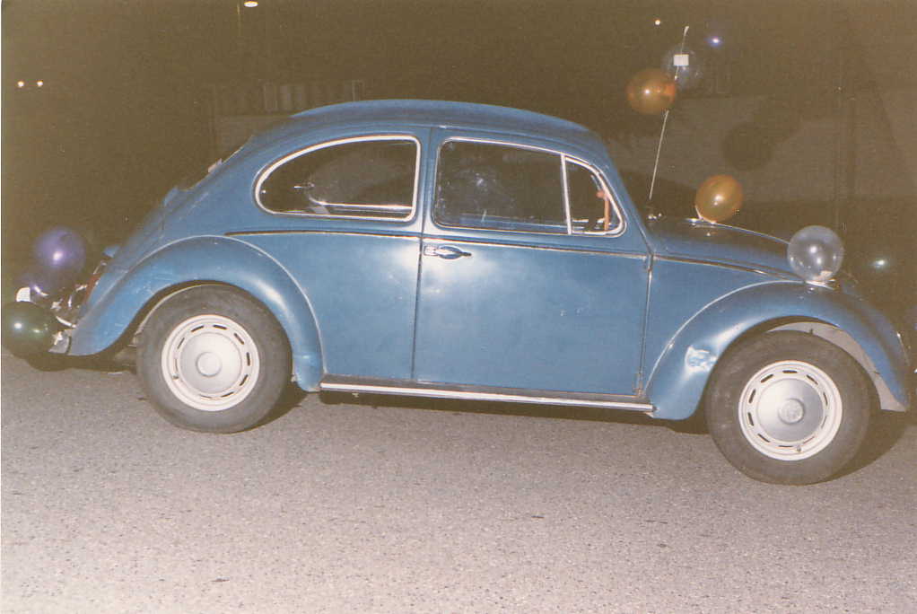 Our first car - 66 VW Bug